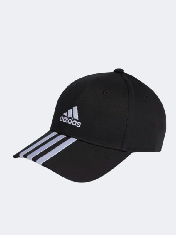 baseball hat trail -  Adidas Baseball 3S Unisex Training Cap Black/White