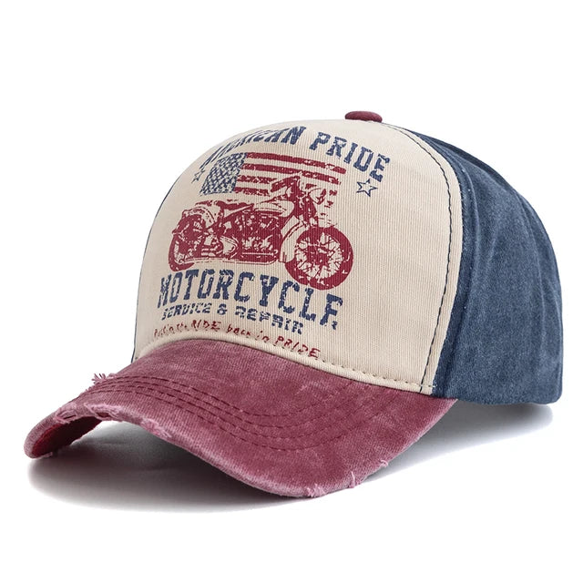 baseball hat win -  American Roadster Baseball Cap - Fushia