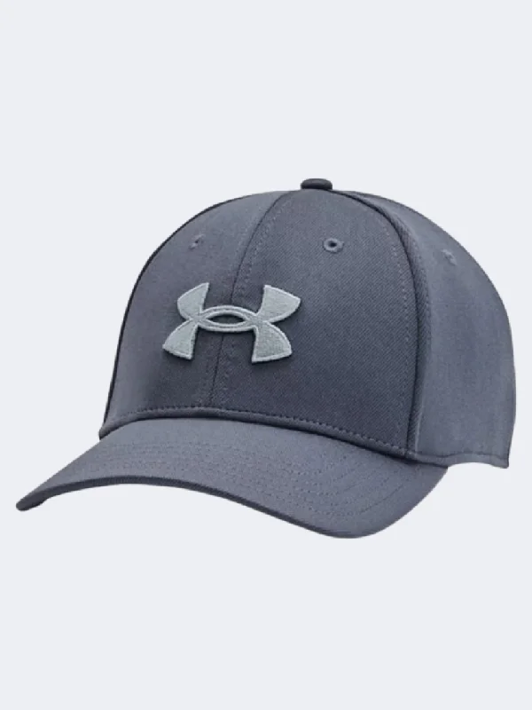 baseball hat life -  Under Armour Blitzing Men Training Cap Downpour Grey/Blue