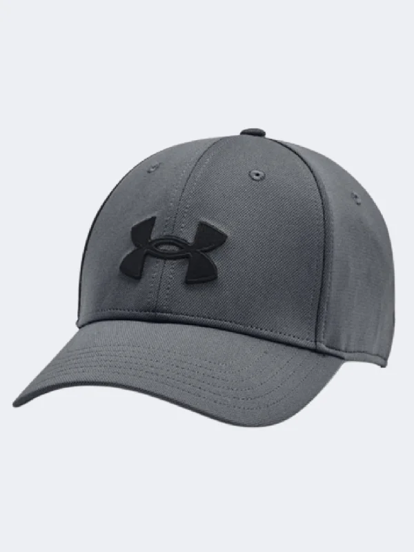 baseball hat way -  Under Armour Blitzing Men Training Cap Pitch Grey/Black