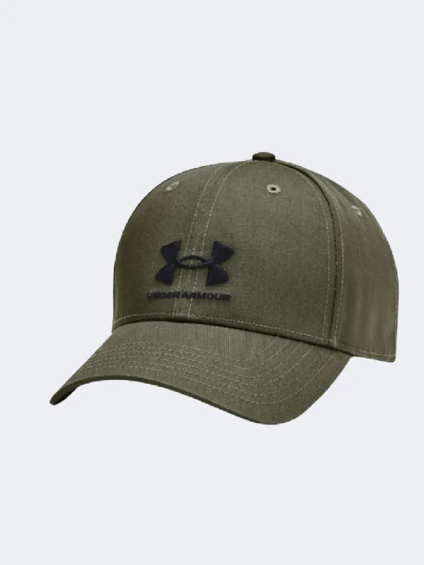 baseball hat beauty -  Under Armour Branded Lockup Men Training Cap Marine Green/Black