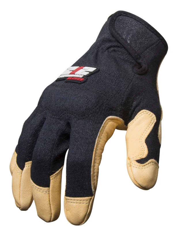 warm hunting gloves -  212 Performance FRGC2-05-008 FR Goatskin Cut 2 Black Small Gloves