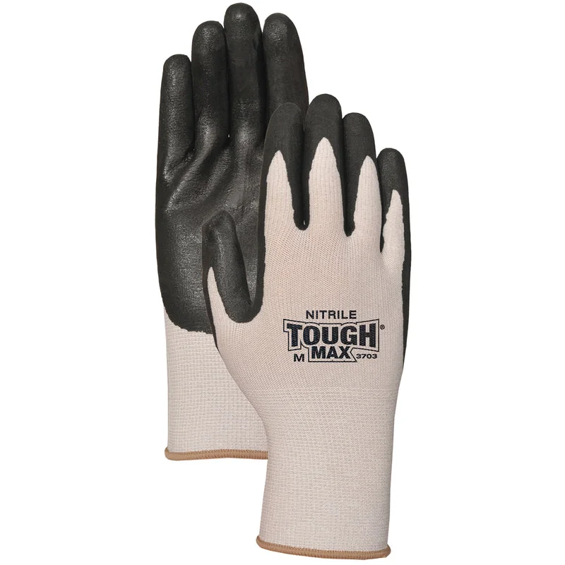 durable opera gloves -  Bellingham Palm-dipped Work Gloves Black/Gray XL 1 pair