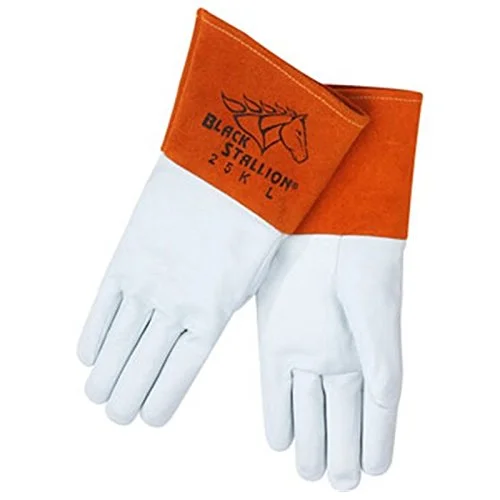 light tennis gloves -  Black Stallion 25K-M Premium TIG Welding Gloves (Med)