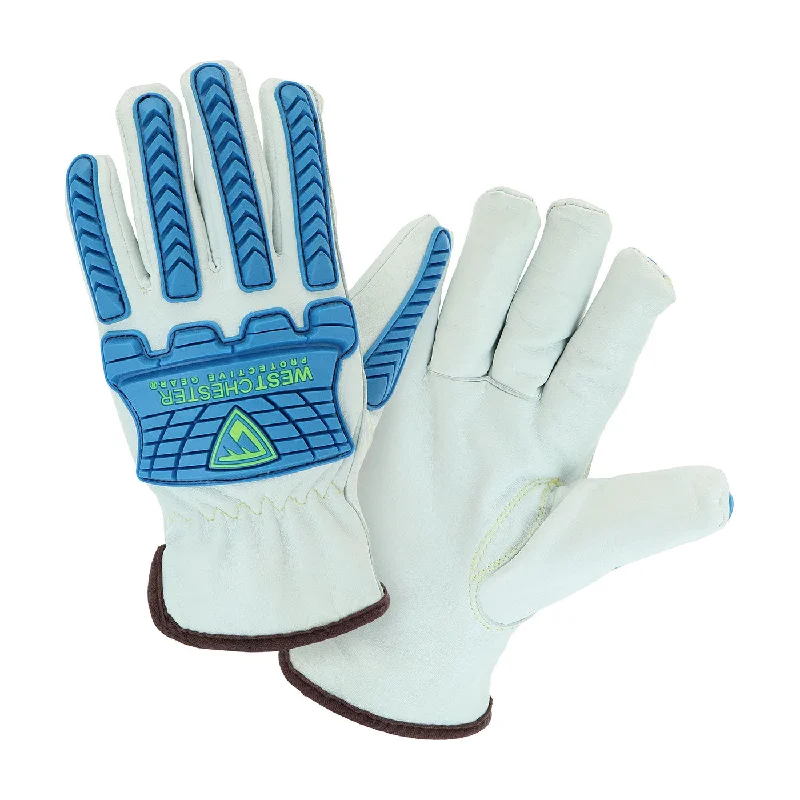 quick release gloves -  Boss 9120 Top Grain Sheepskin Leather with Impact Protection and Aramid Blend Lining Drivers Glove (1 Pair)