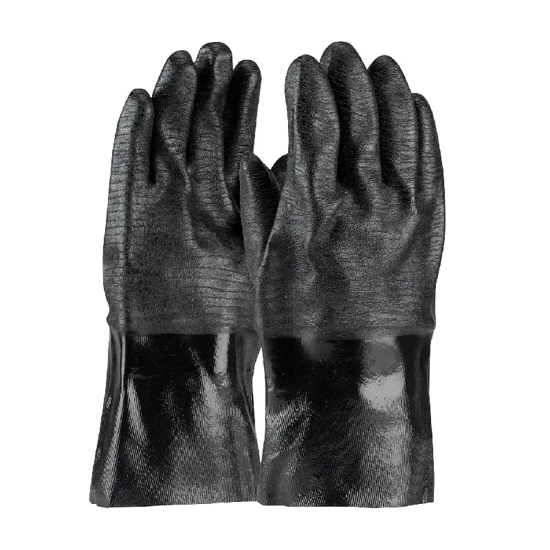 scent blocking gloves -  ChemGrip 57-8630R 12" Neoprene Coated with Interlock Liner and Etched Rough Finish Safety Glove(One Dozen)