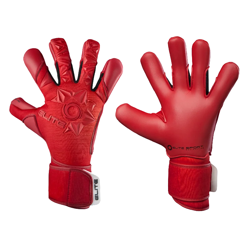 waterproof hiking gloves -  Neo Red 2022 Goalkeeper Gloves