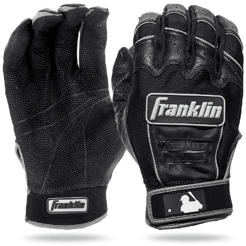 flexible summer gloves -  Franklin CFX Pro Black Batting Gloves: 20551F