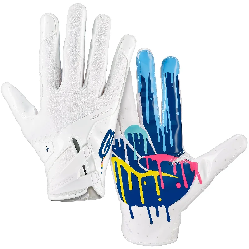 durable snowboard gloves -  Grip Boost Peace Stealth 6 Boost Plus Football Gloves - Crucial Catch