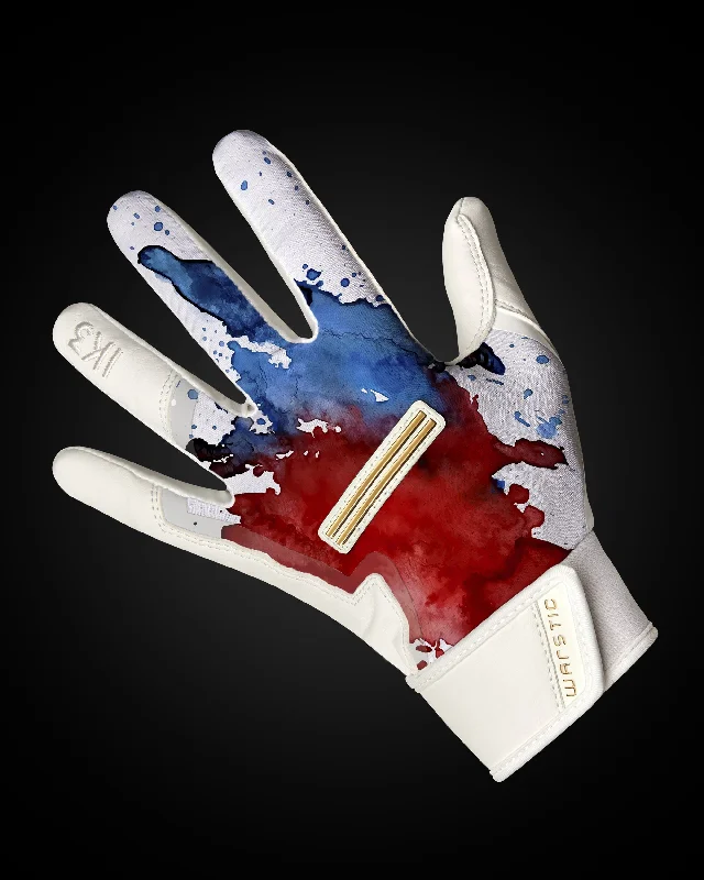 warm hunting gloves -  IK3 PRO SHORT CUFF BATTING GLOVES "AMERICAN BLOOD"