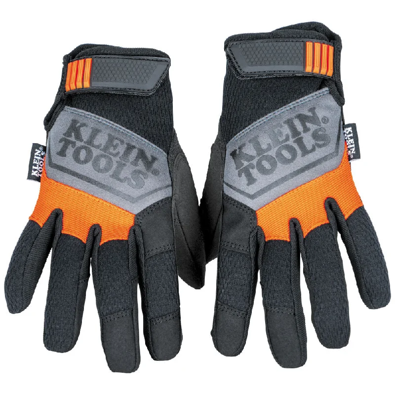 non-slip women’s gloves -  Klein 60595 General Purpose Gloves, Medium