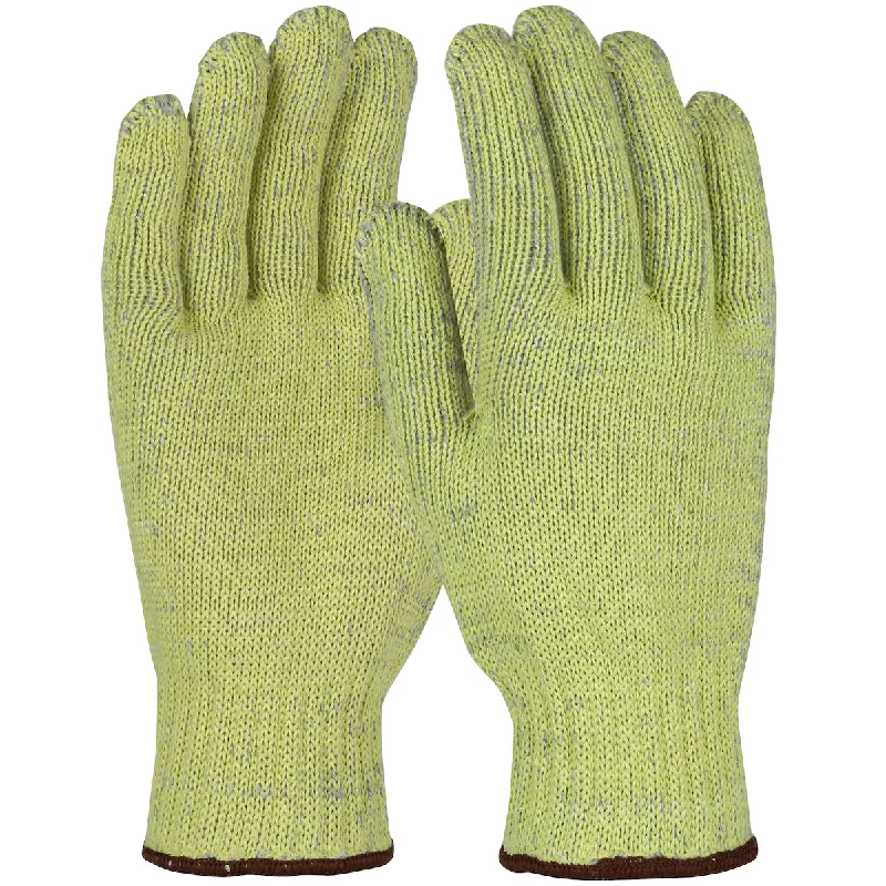 breathable gardening gloves -  Kut Gard MATA502 Heavy Weight Seamless Knit ATA/Aramid Blended with Cotton/Polyester Plating Safety Glove (One Dozen)