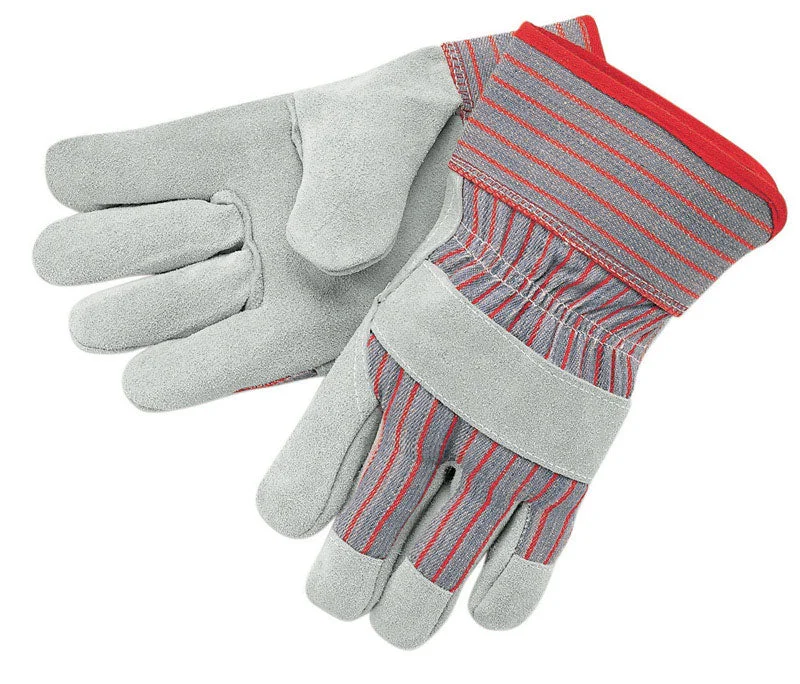 field ready gloves -  MCR Safety Unisex Palm Gloves Gray L 6 pair