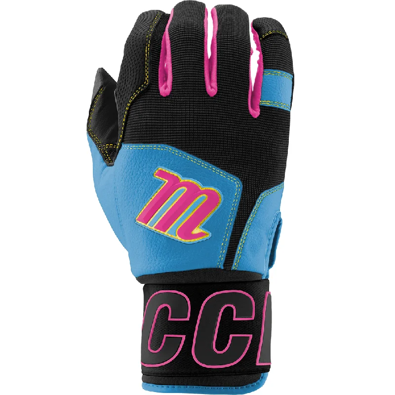 light safety gloves -  Marucci Blacksmith v2 Batting Gloves (Multiple Colors):MBG2BKSM