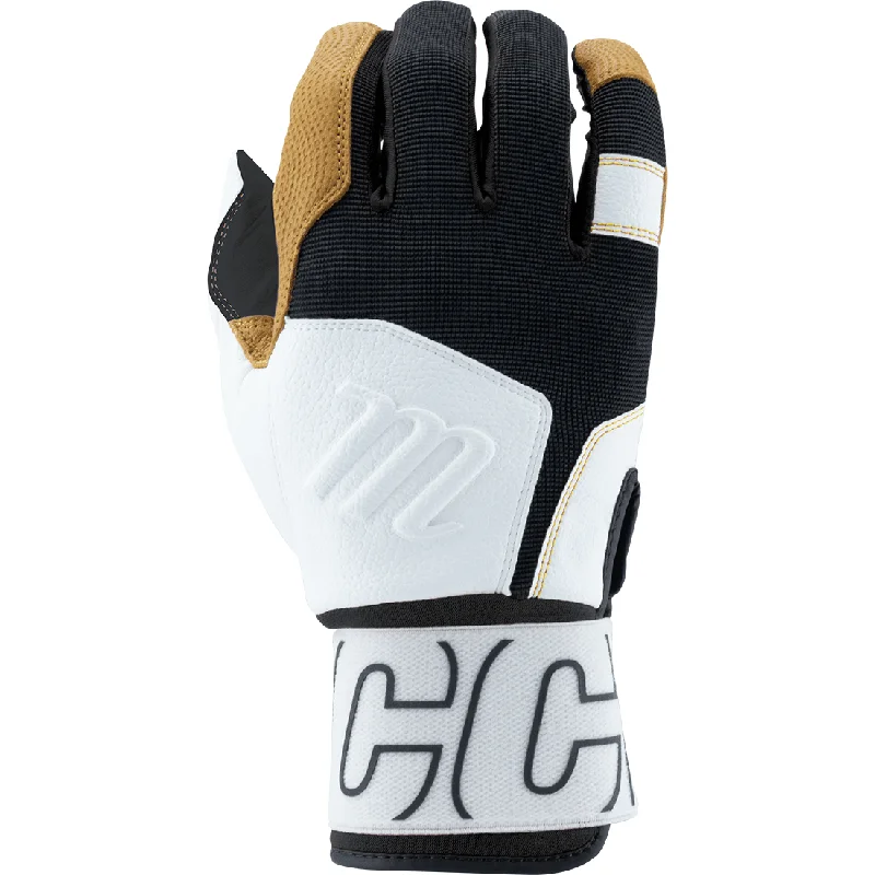 durable climbing gloves -  Marucci Blacksmith v2 Full Wrap Batting Gloves (Multiple Colors): MBG2BKSMFW