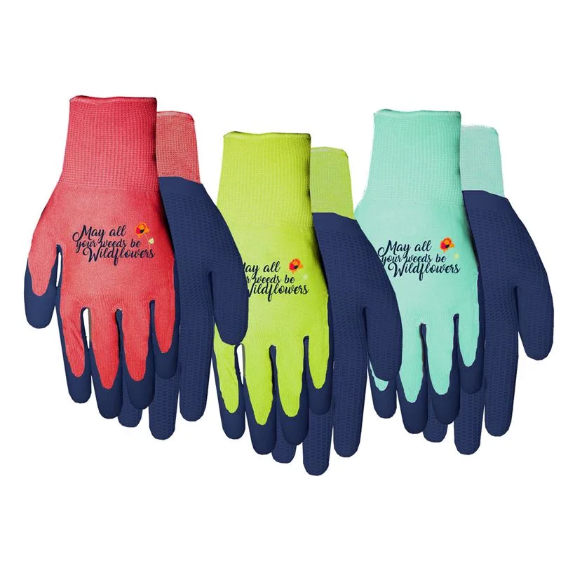 flexible medical gloves -  MidWest Quality Gloves M Latex Gripping Assorted Gardening Gloves