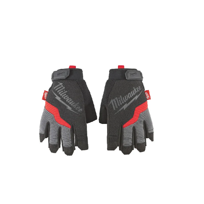 non-slip gardening gloves -  Milwaukee 48-22-8745 Fingerless Work Gloves - Small