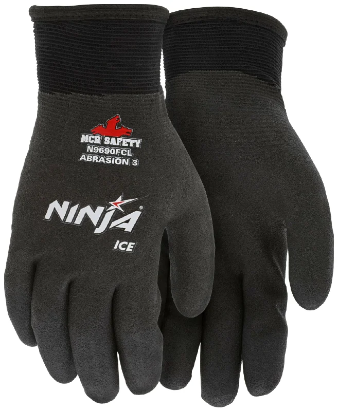 durable baseball gloves -  N9690FC - Ninja® Ice Insulated Winter Gloves