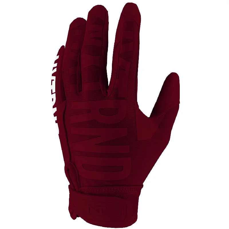 UV fishing gloves -  NXTRND G1® Football Gloves Maroon