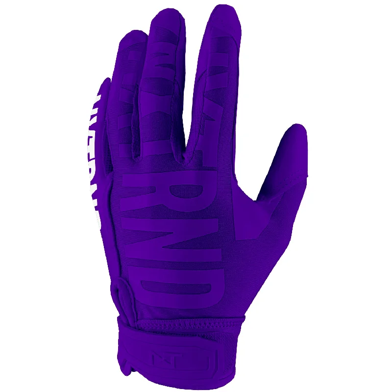 breathable snowboard gloves -  NXTRND G1® Football Gloves Purple