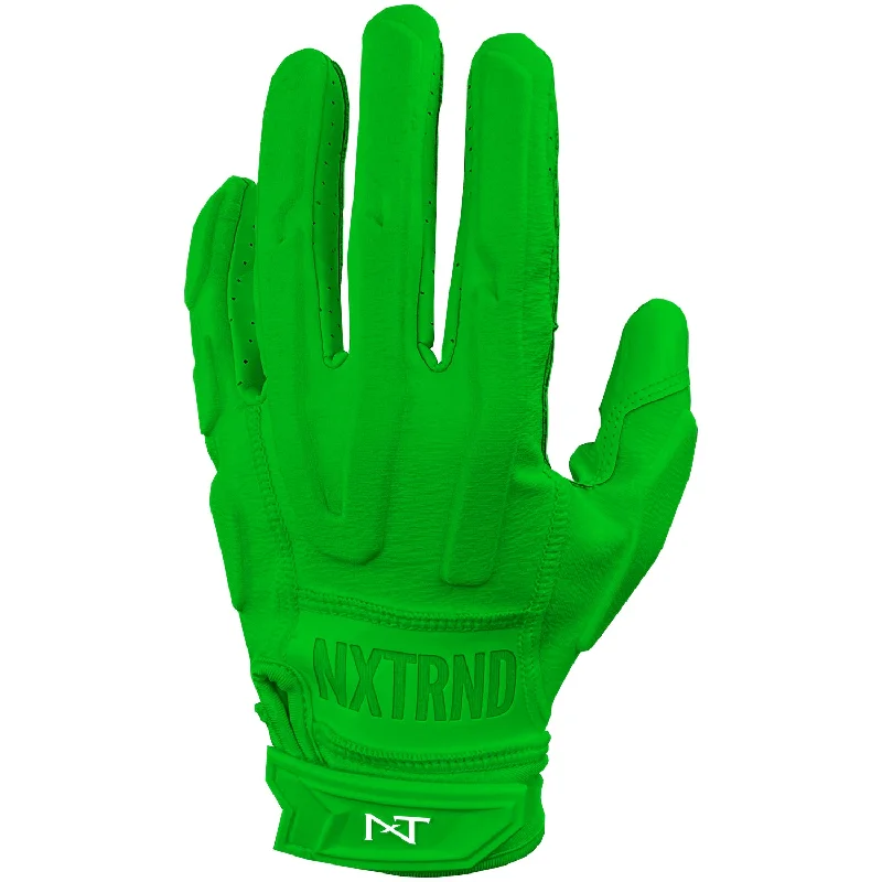 non-slip winter gloves -  NXTRND G3® Padded Football Gloves Green