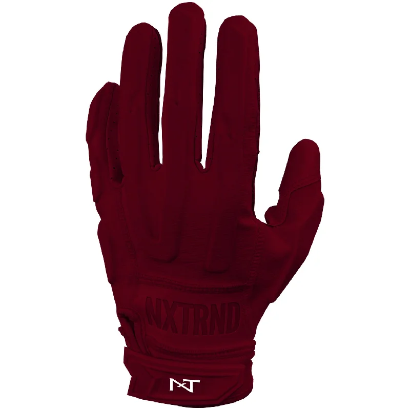 combat ready gloves -  NXTRND G3® Padded Football Gloves Maroon