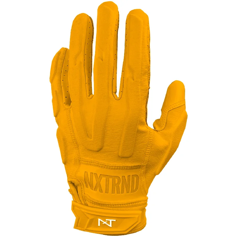 non-slip winter gloves -  NXTRND G3® Padded Football Gloves Yellow