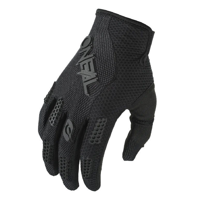 breathable baseball gloves -  O'NEAL Element Racewear V.4 Glove Black