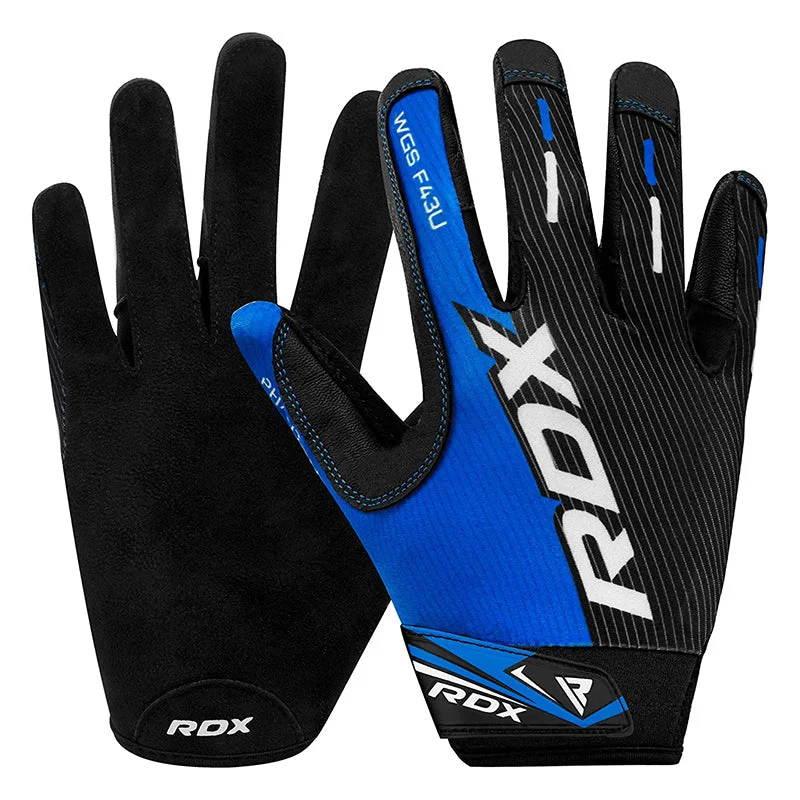 breathable winter gloves -  RDX F43 Full Finger Heavy Weightlifting Gym Gloves