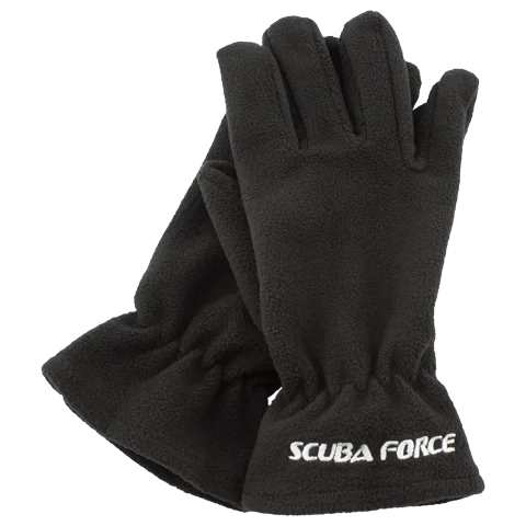 quiet hunting gloves -  SCUBA Force - Fleece Gloves