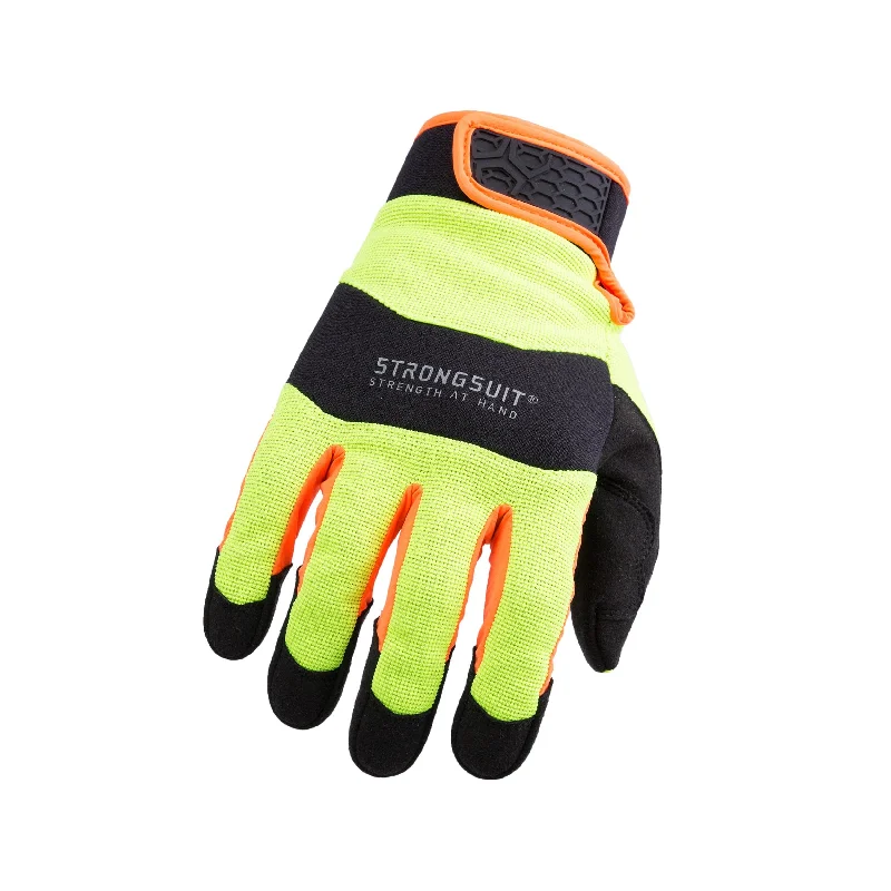 non-slip snowboard gloves -  Armor3 HiViz Gloves, Small