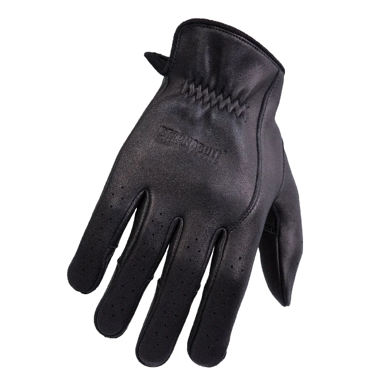 light tennis gloves -  Essence Gloves, Black, Medium