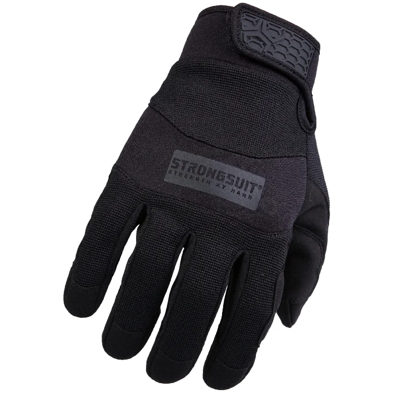 non-slip safety gloves -  General Utility Mens Gloves, Black, Large