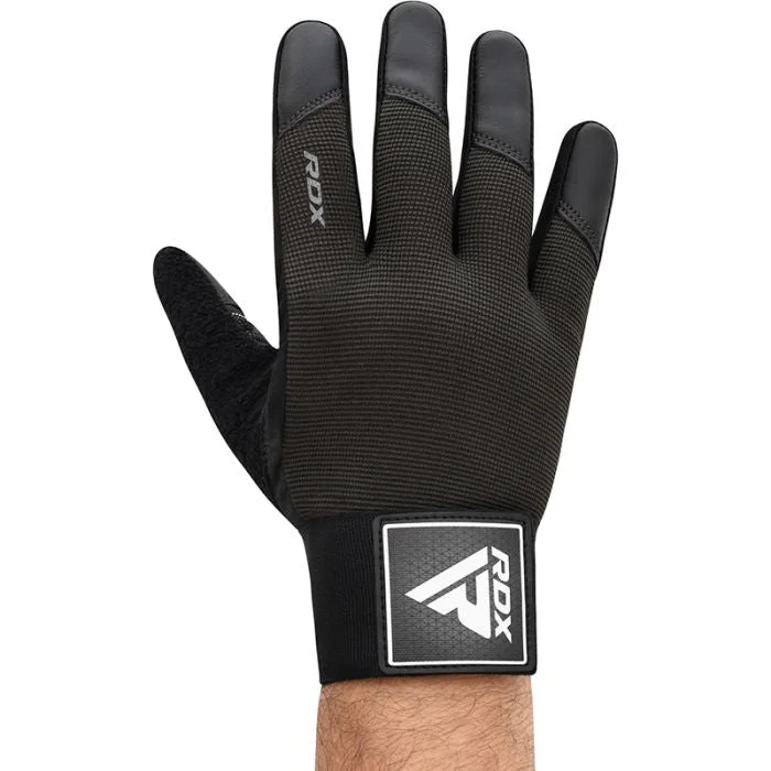 non-slip hiking gloves -  RDX T2 WEIGHTLIFTING FULL FINGER GYM GLOVES