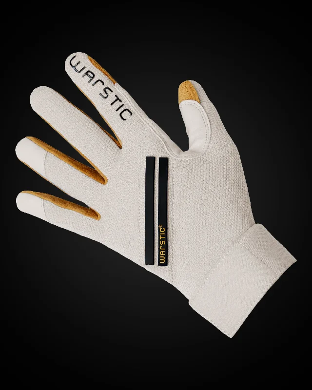 padded ski gloves -  WORKMAN3 BATTING GLOVES "BONE"