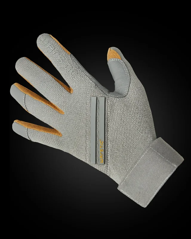 durable kids gloves -  WORKMAN3 BATTING GLOVES "GRAYOUT"