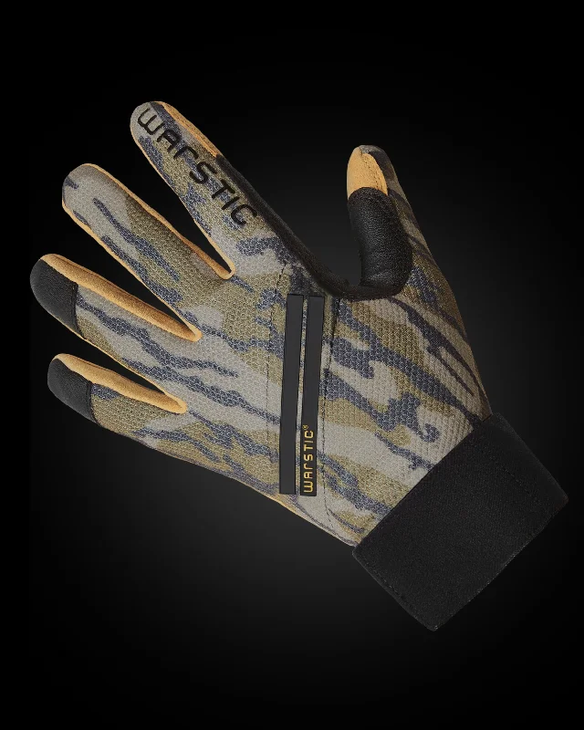 breathable summer gloves -  MOSSY OAK EDITION WORKMAN3 BATTING GLOVES