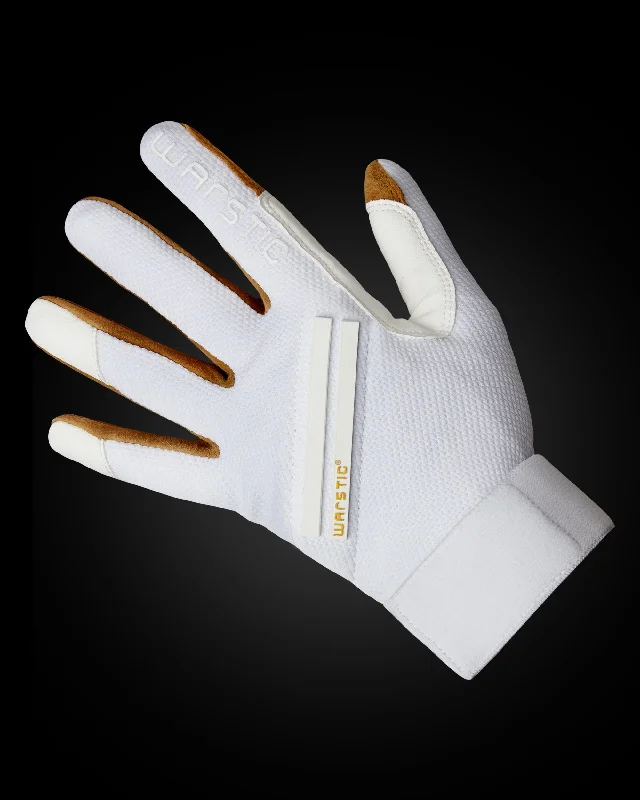 durable fishing gloves -  WORKMAN3 BATTING GLOVES "WHITEOUT"