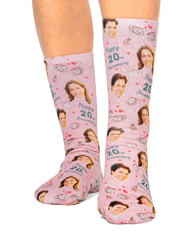 sock promotions knee -  20th Anniversary Socks