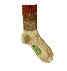 sock care ankle -  A Hope Hemp Socks - HSX-287 (Orange)