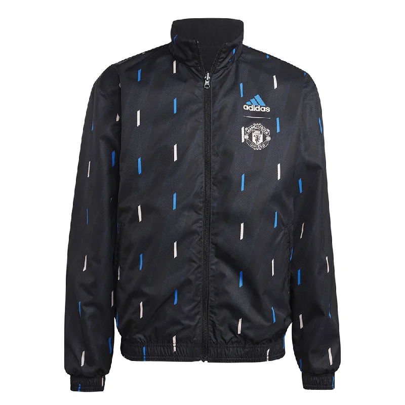 sock durability crew -  adidas - Men's Manchester United FC Anthem Jacket (HT1997)