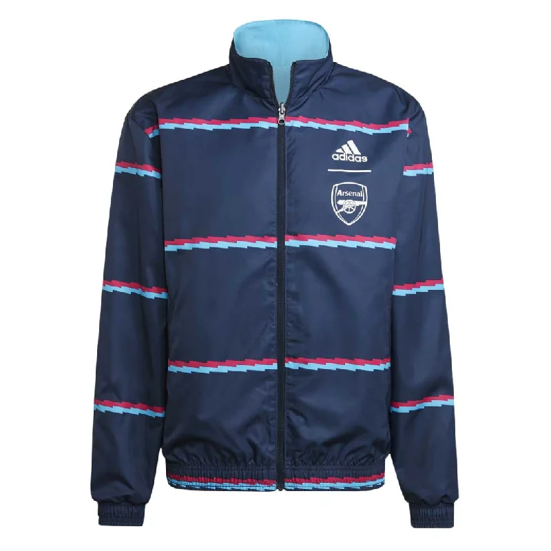 sock features crew -  adidas - Men's Arsenal FC Anthem Jacket (HT7155)