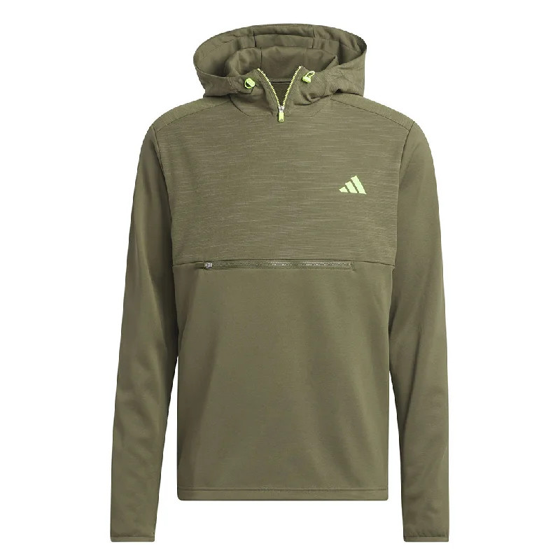 sock availability crew -  adidas - Men's Textured Anorak Hoodie (IB1989)