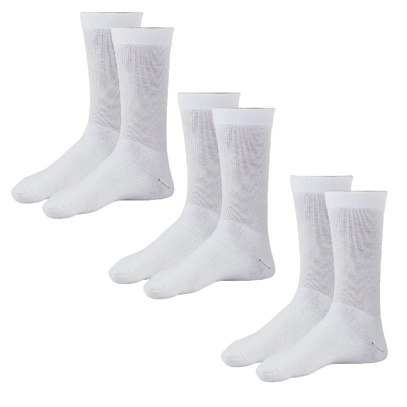 sock storage compression -  AW Style 130 Coolmax Crew Socks- 20-30 mmHg (3 Pack)