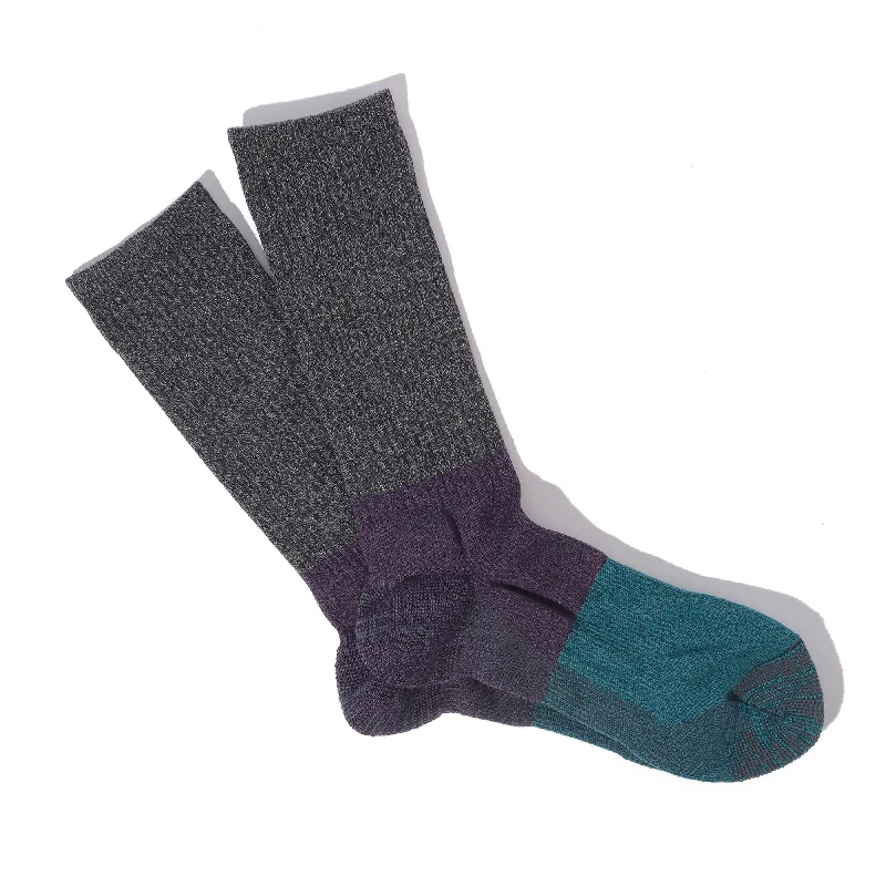 sock selection knee -  Anonymous ism MOC Pile Crew - Grey