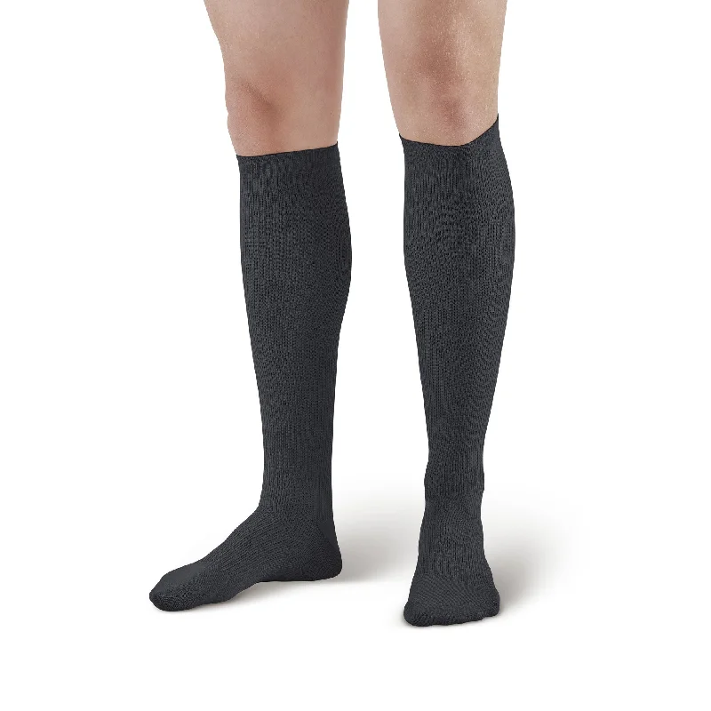 sock care crew -  AW Style 100 Men's Knee High Dress Socks - 20-30 mmHg