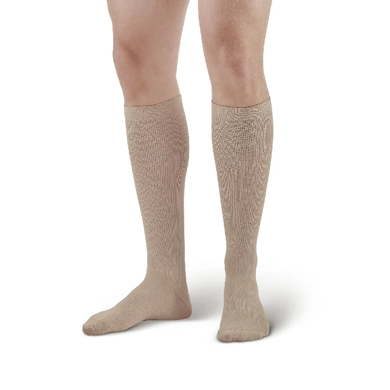 sock styles ankle -  AW Style 104 Men's Microfiber Knee High Dress Socks - 20-30 mmHg