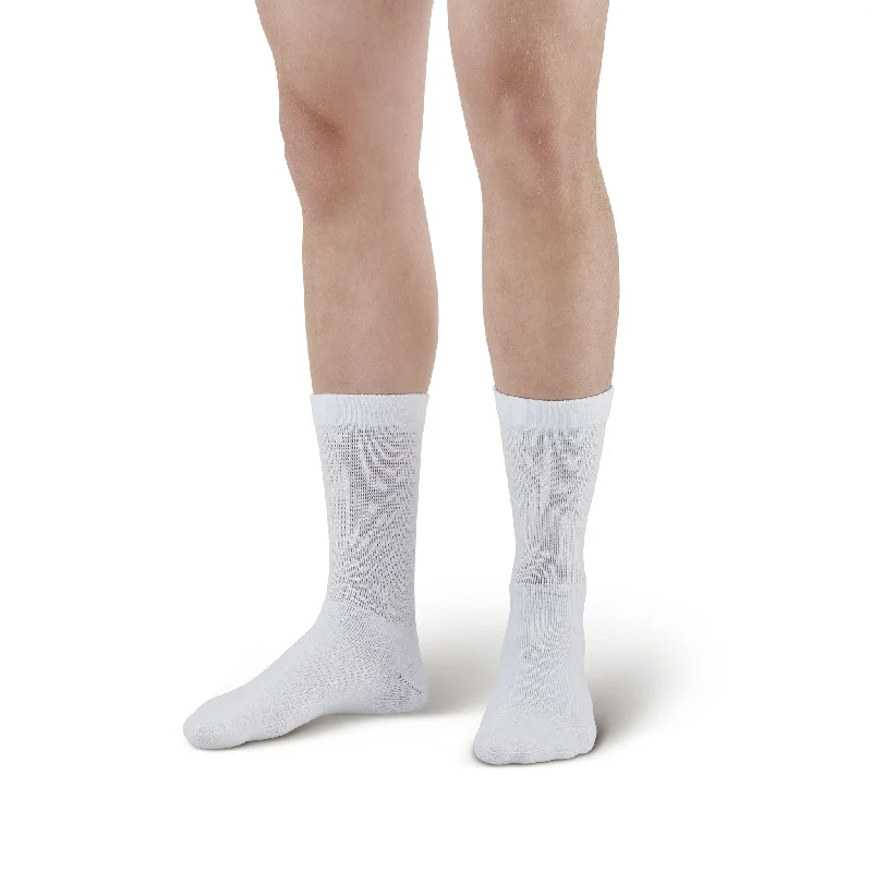 sock quality ankle -  AW Style 130L Coolmax Crew Socks - 15-20 mmHg