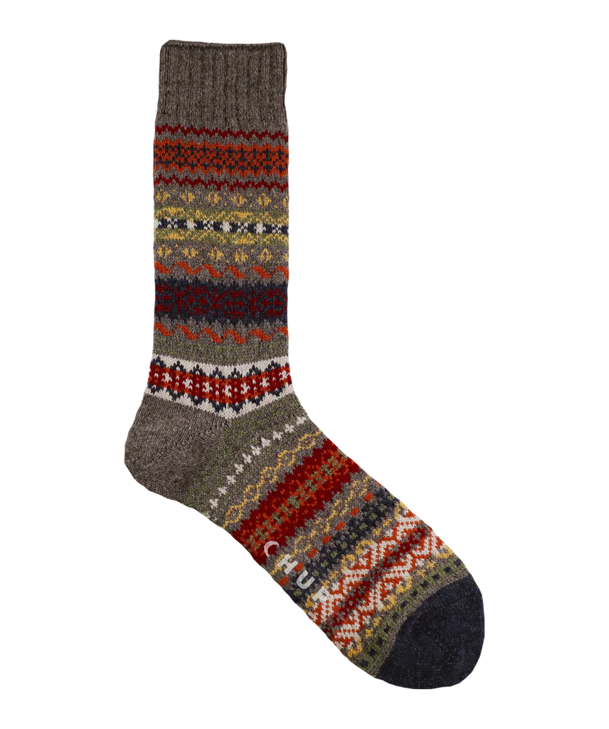 sock selection compression -  Chup BUNGALOW(Wool) SMOKE