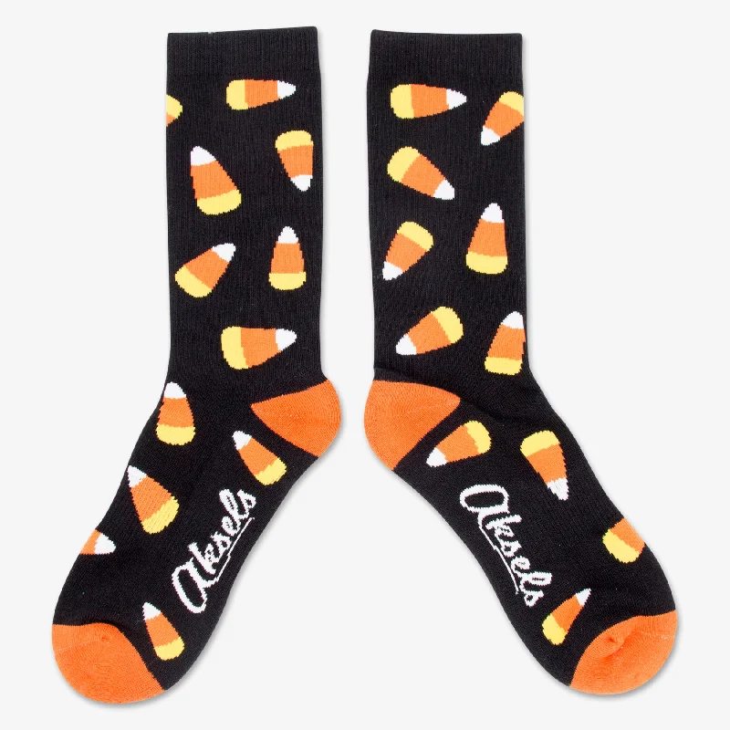 sock colors compression -  Candy Corn Socks